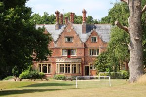 Manor house at XUK English summer school UK countryside